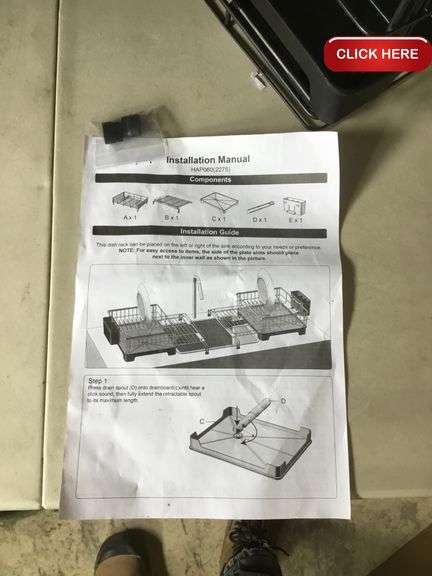 Dish rack - Rideau Auctions