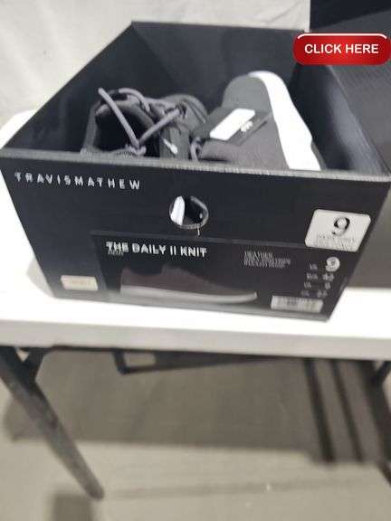 Travis Mathew the daily ll knit shoes Rideau Auctions