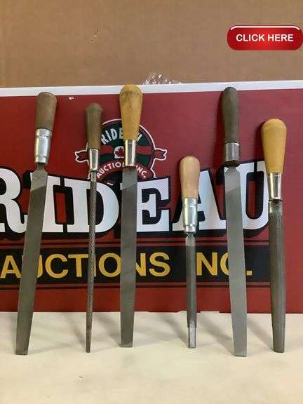 File Hand Rnd 6 hand files - Rideau Auctions