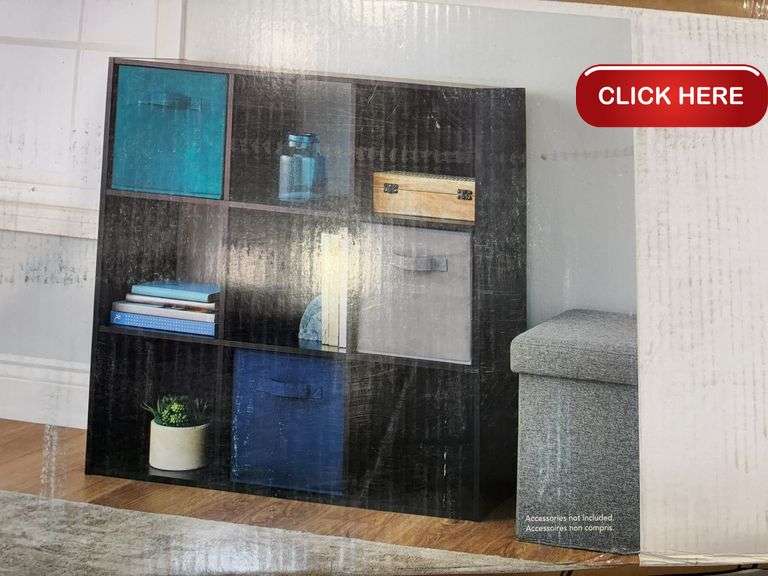 Four living 9 - cube storage shelf - Rideau Auctions