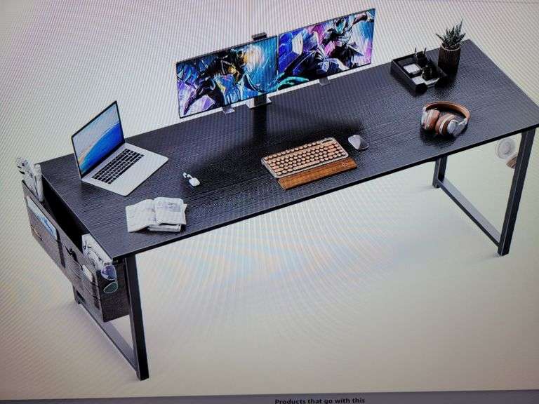 Supercomputer Desk ODK 63 inch Super Large Computer Writing Desk - Rio Grande Trade