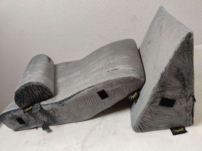 HomeMate 3 Piece Bed Wedge Pillow Set Rio Grande Trade