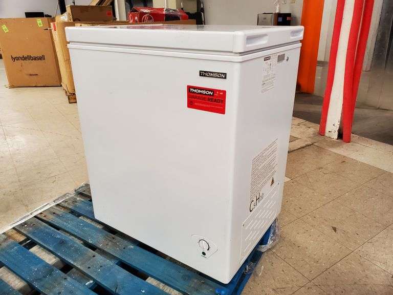 Thomson Chest Freezer, 5 cu. ft., Untested Rio Grande Trade