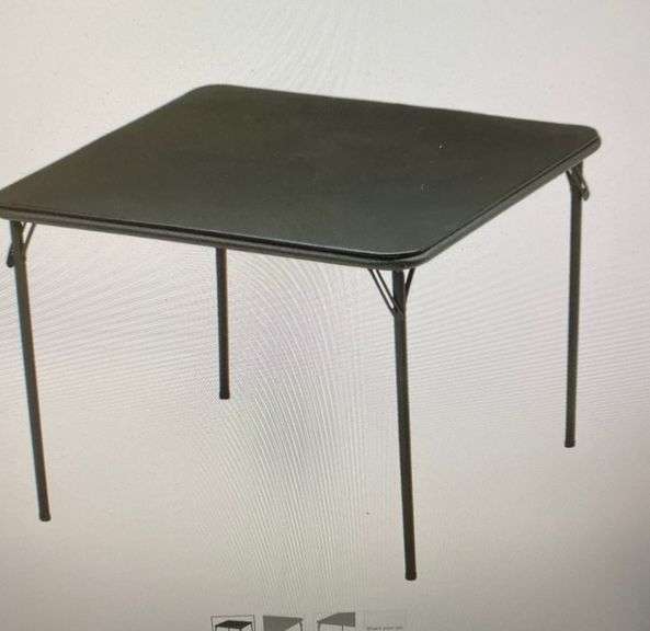 Used Square Foldable Table 34