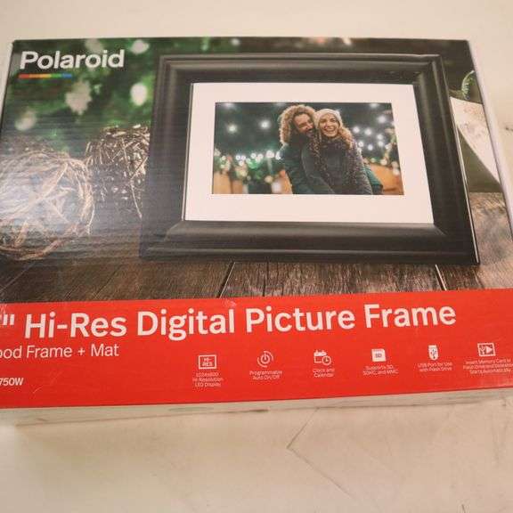 Polaroid 7" HiRes Digital Picture Frame Rio Grande Trade