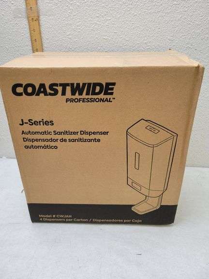 Professional Automatic Wall-Mounted Hand Sanitizer Dispenser, 4 Pack, Like New