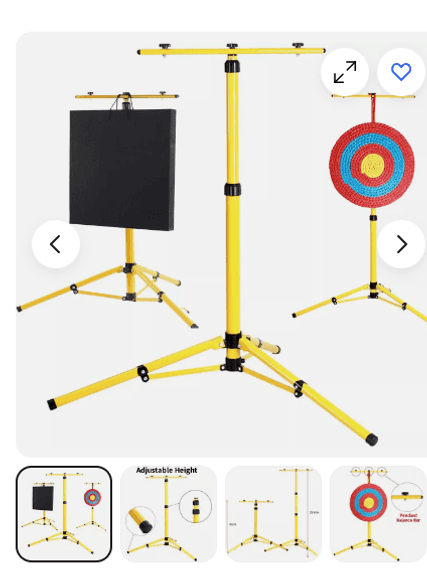 SOPOGER Archery Target for Backyard Adult/Just The Stand | Open Box