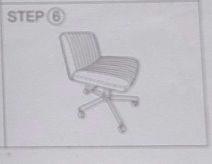 Beige Roller Chair | Open Box | (See Condition Notes)