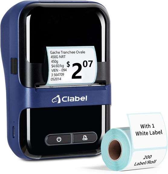 CLABEL Label Maker Machine 230B, Like New
