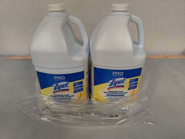 Lysol Concentrated Disinfectant Deodorizing Cleaner Set, Like New