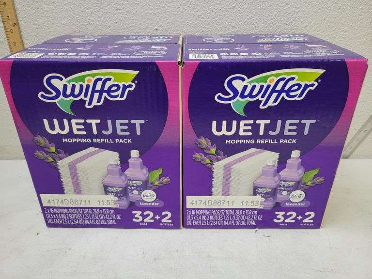 Swiffer Wetjet Mopping Refill Pack (2 Boxes) | Like New