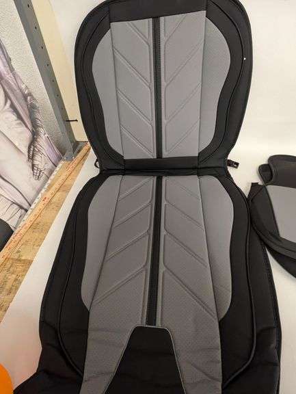 Ram 1500 Luxury Truck Seat Covers, Full Set | Open Box | (See Condition Notes)