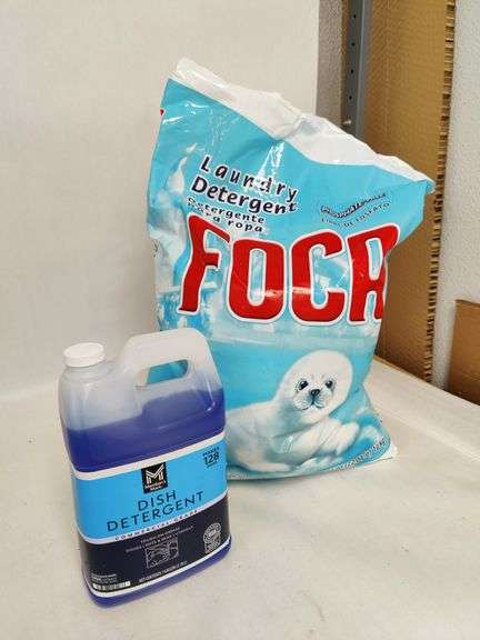 FOCA Laundry Detergent 10 Kg + Member's Mark Dish Detergent 1 Gal ...