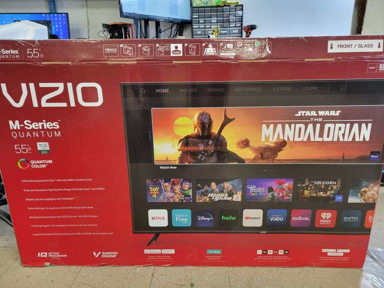 VIZIO 55" Class MSeries 4K QLED HDR Smart TV, NO AUDIO Rio Grande Trade
