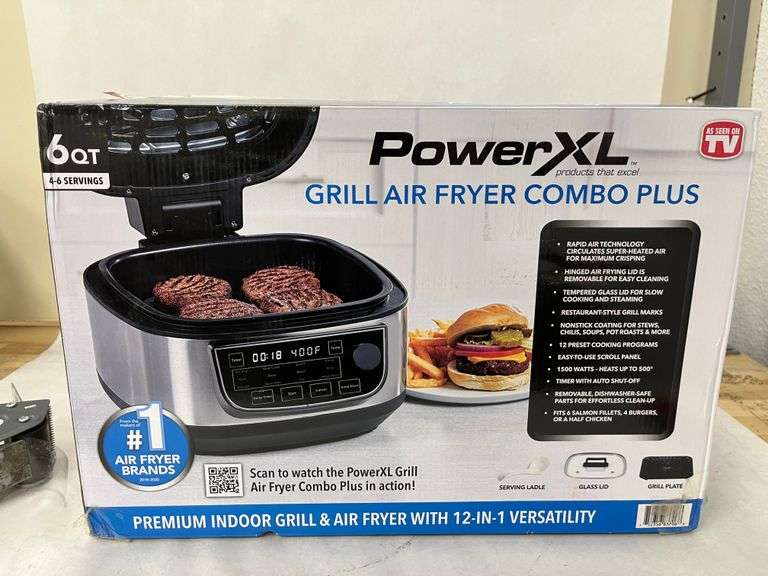 Grill Air Fryer Combo Plus Rio Grande Trade