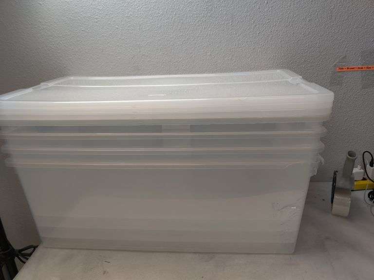 Sterilite Storage Container Set, Contains Defect | HEAVY - Rio Grande Trade