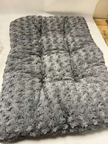 QuietTime® Deluxe Ombré Swirl Pet Bed - Grey - 30 inch