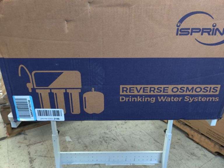 Ispring Reverse Osmosis Drinking Water System , Like New/Open Box - Rio ...