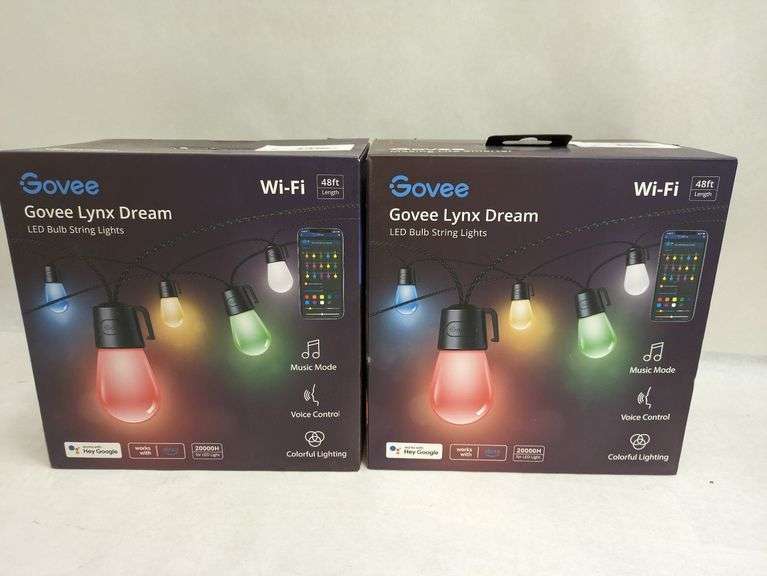 Govee Lynx Dream LED Bulb String Lights Set , New/Sealed Rio Grande Trade