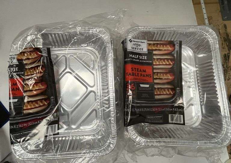 Member's Mark Food Service Premium Steam Pans Set , Like New/Open Box