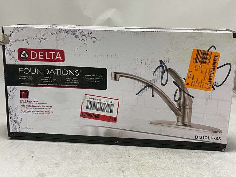 Delta Foundations Faucet , Visually Good Condition