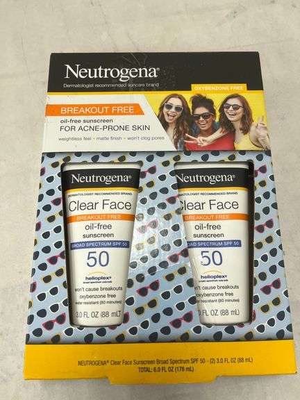 Neutrogena Oil Free Sun Screen , Like New/Open Box