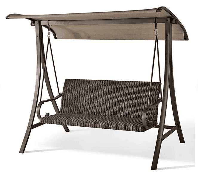 Member's Mark Homewood Wicker Swing - Thumbnail 2