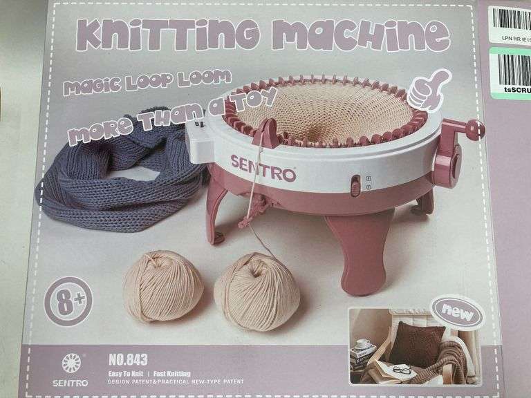 Sentro Knitting Machine Magic Loop Loom , Like New/Open Box