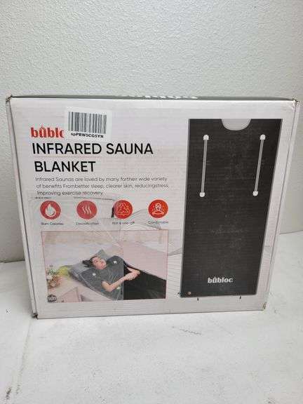 Bubloc Infrared Sauna Blanket , Visually Good Condition