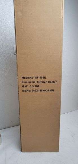 Infrared Heater , Like New/Open Box