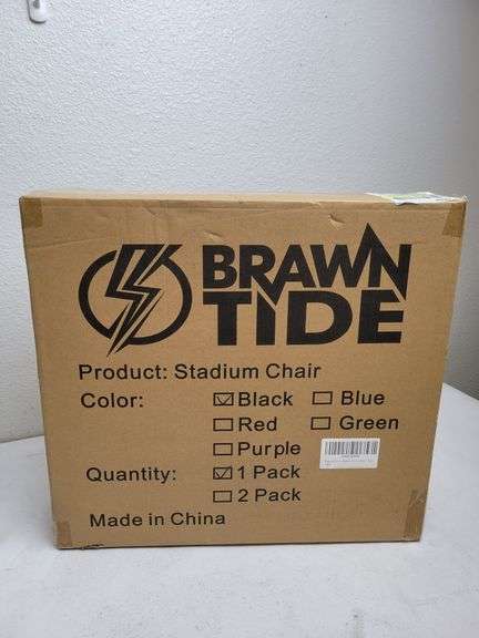 Brawn Tide Wide Stadium Chair , Like New/Open Box