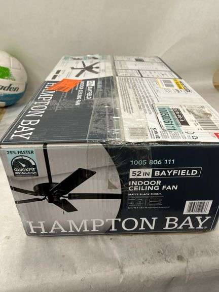 Ceiling Fan, 52" , Like New/Open Box
