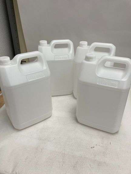 Plastic 10 Litre Jugs Set , Visually Good Condition