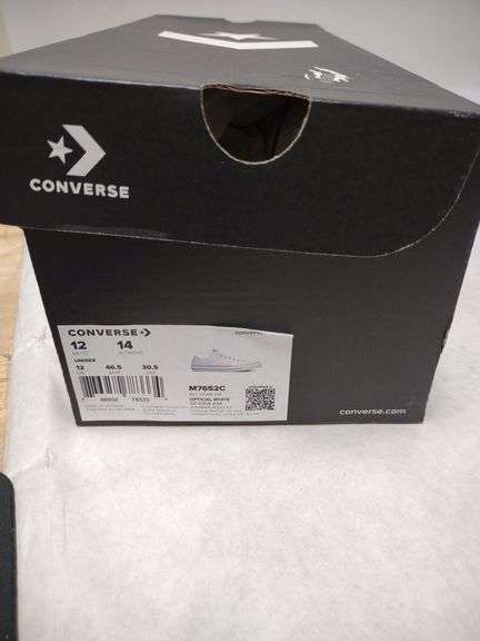 Converse Men12  Women 14 , Like New/Open Box