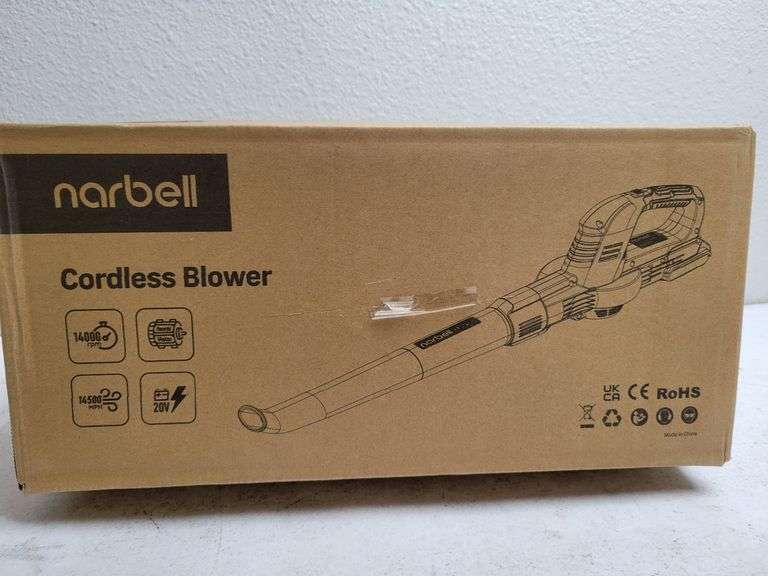 Narbell Cordless Leaf Blower , Open Box