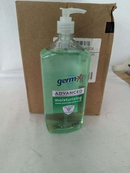 Germex Box Set 8 Hand Sanitizer , Like New/Open Box