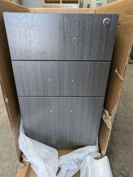Alera Valencia Collection Box/Box/File Full Pedestal , Like New/Open Box
