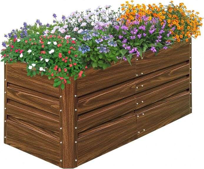SnugNiture Raised Garden Bed, 4' x 2' x 2' , Open Box