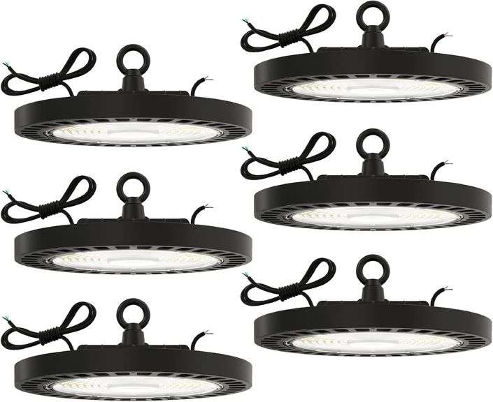 Sunco 6 Pack UFO LED High Bay Light , Open Box