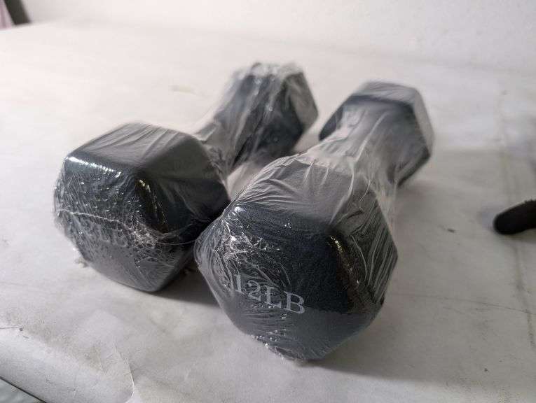 Dumbbell Set 12lbs , Like New