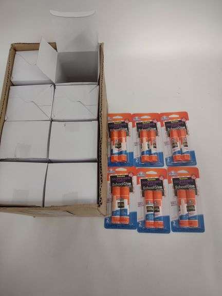 Elmer's Disappearing Purple School Glue Sticks 48 Pc Set , New/Sealed