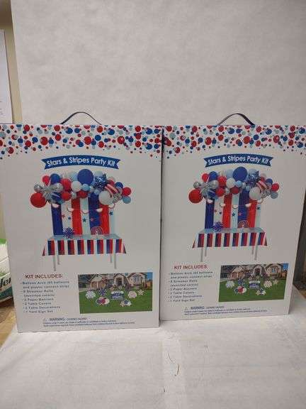 Stars & Stripes Party Kit , New/Sealed