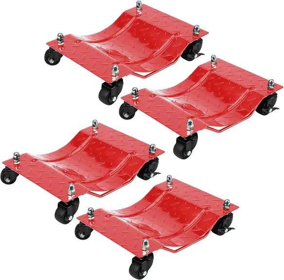 Heavy Duty Car Dolly Set of 4 , Contains Defect