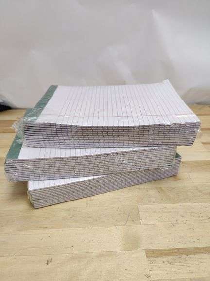 Legal Notepads Set, 8.5" x 11 3/4" , New/Sealed