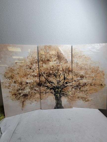 Big Tree Wall Painting , Open Box
