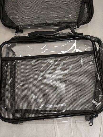 Holay 4 Packs PVC Zipper Cases , Visually Good Condition
