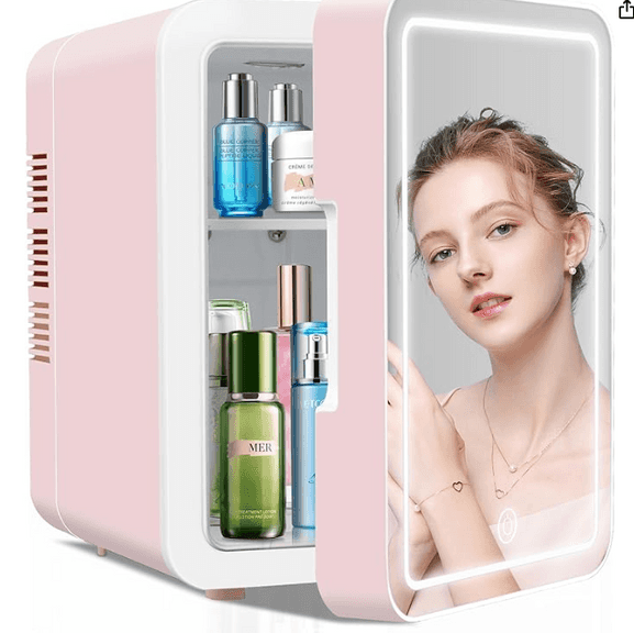Mini Skincare Fridge (4 Liter/6 Can) , Contains Defect
