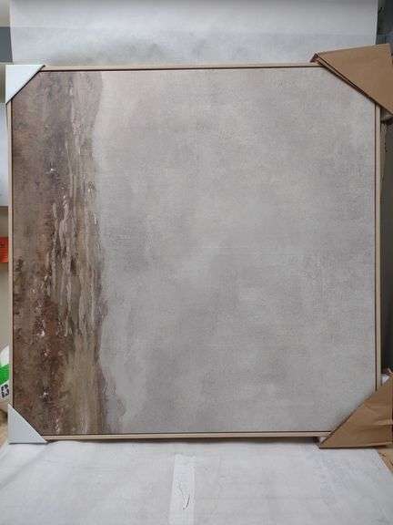 3ftx3ft Painted Canvas , Open Box