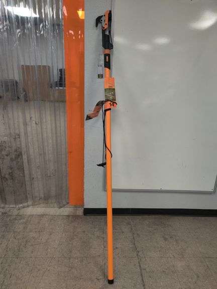 Fiskars Power-Lever Extendable Pole Saw/Pruner, 14', No Blade , Visually Used