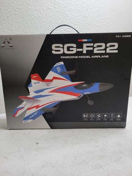 SG-F22 Pinecone Model Airplane , Open Box